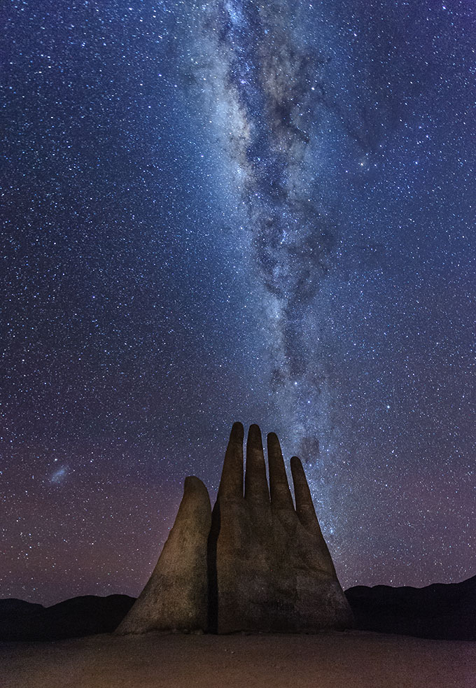 Fotografiando en el desierto de Atacama, Chile.