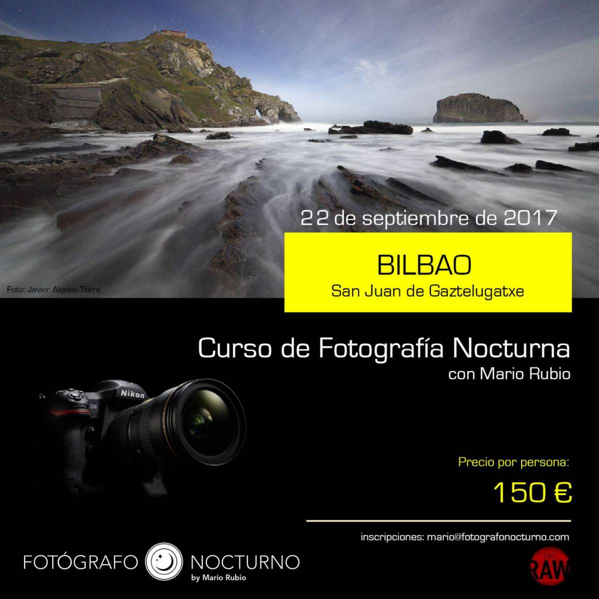 Curso en San Juan de Gaztelugatxe (Bilbao) 22 de septiembre