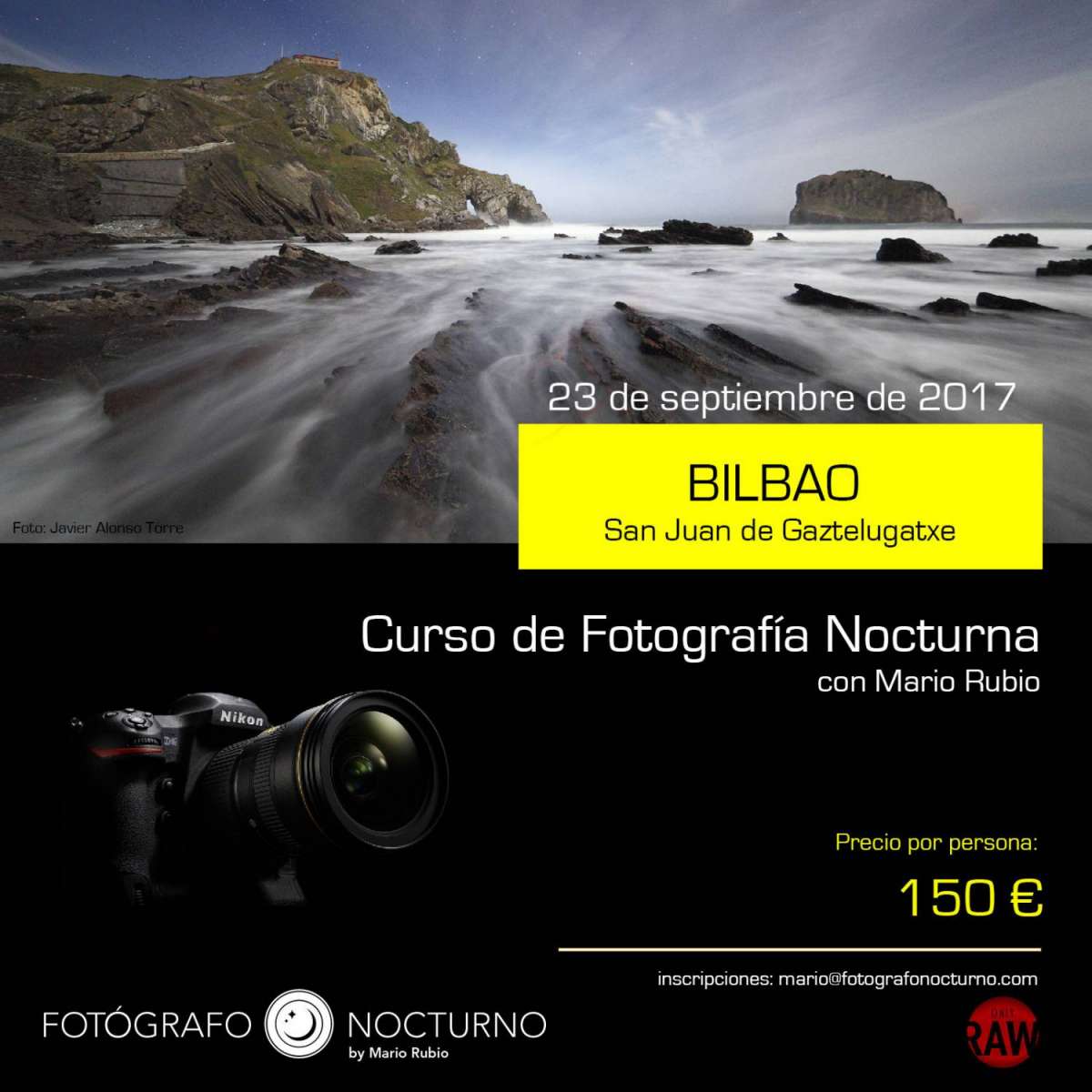 Curso en San Juan de Gaztelugatxe (Bilbao) 23 de septiembre
