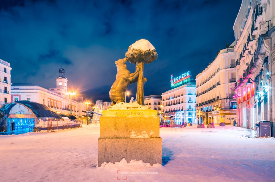 “Así fue fotografiar la gran nevada de Madrid” con Javier Martínez Morán