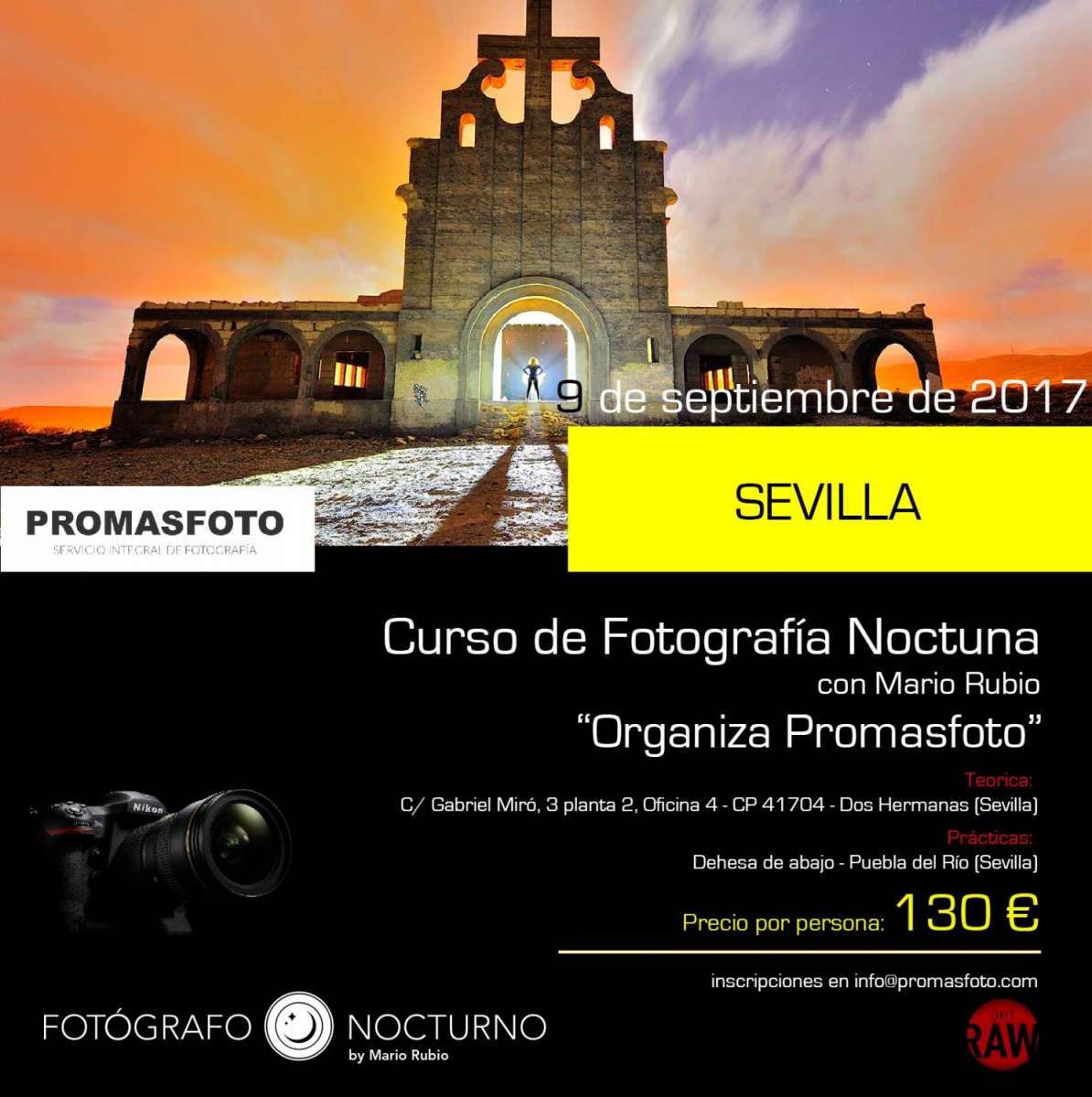 Curso en Sevilla el 9 de septiembre