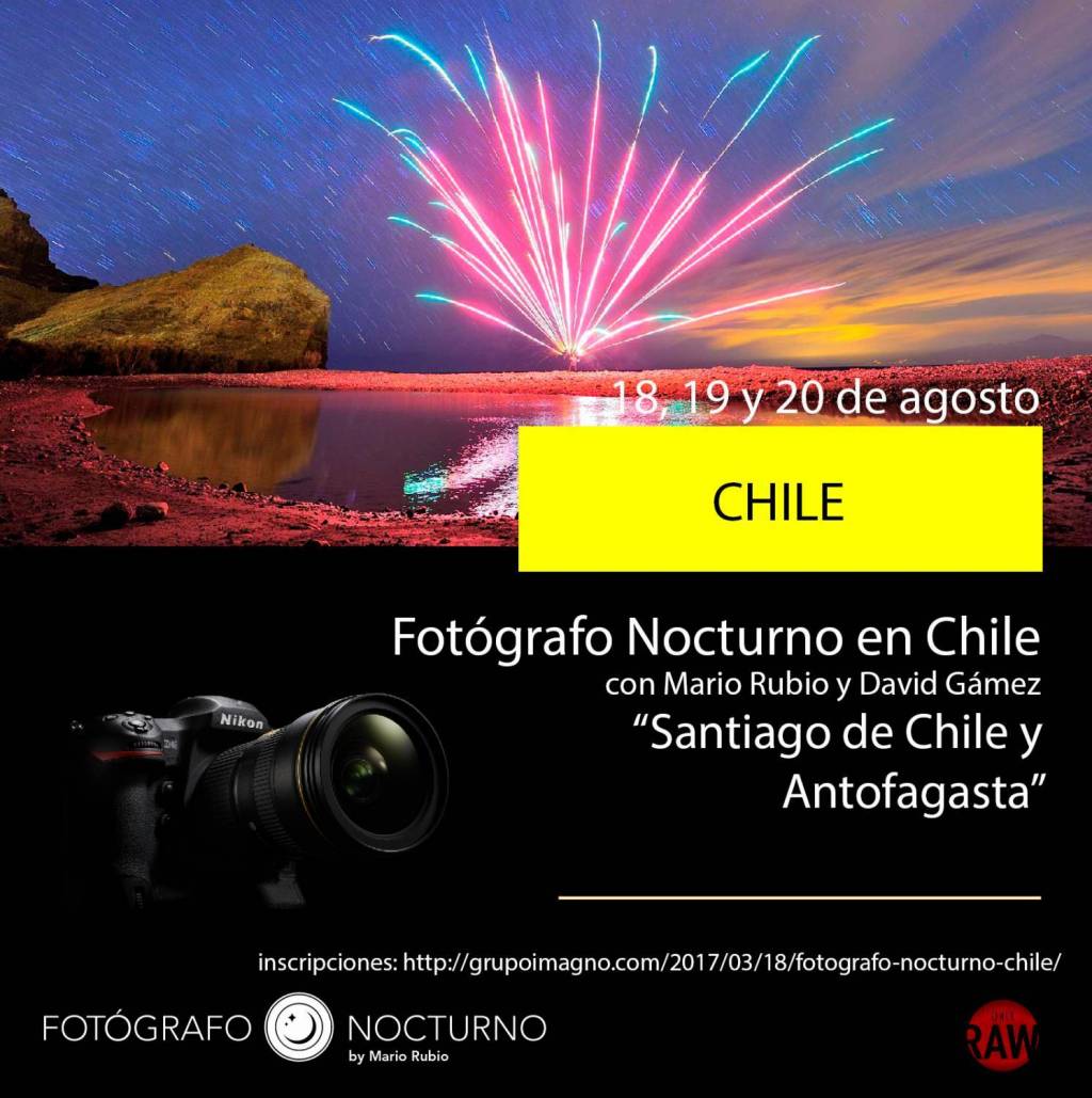 Fotógrafo Nocturno en Chile.