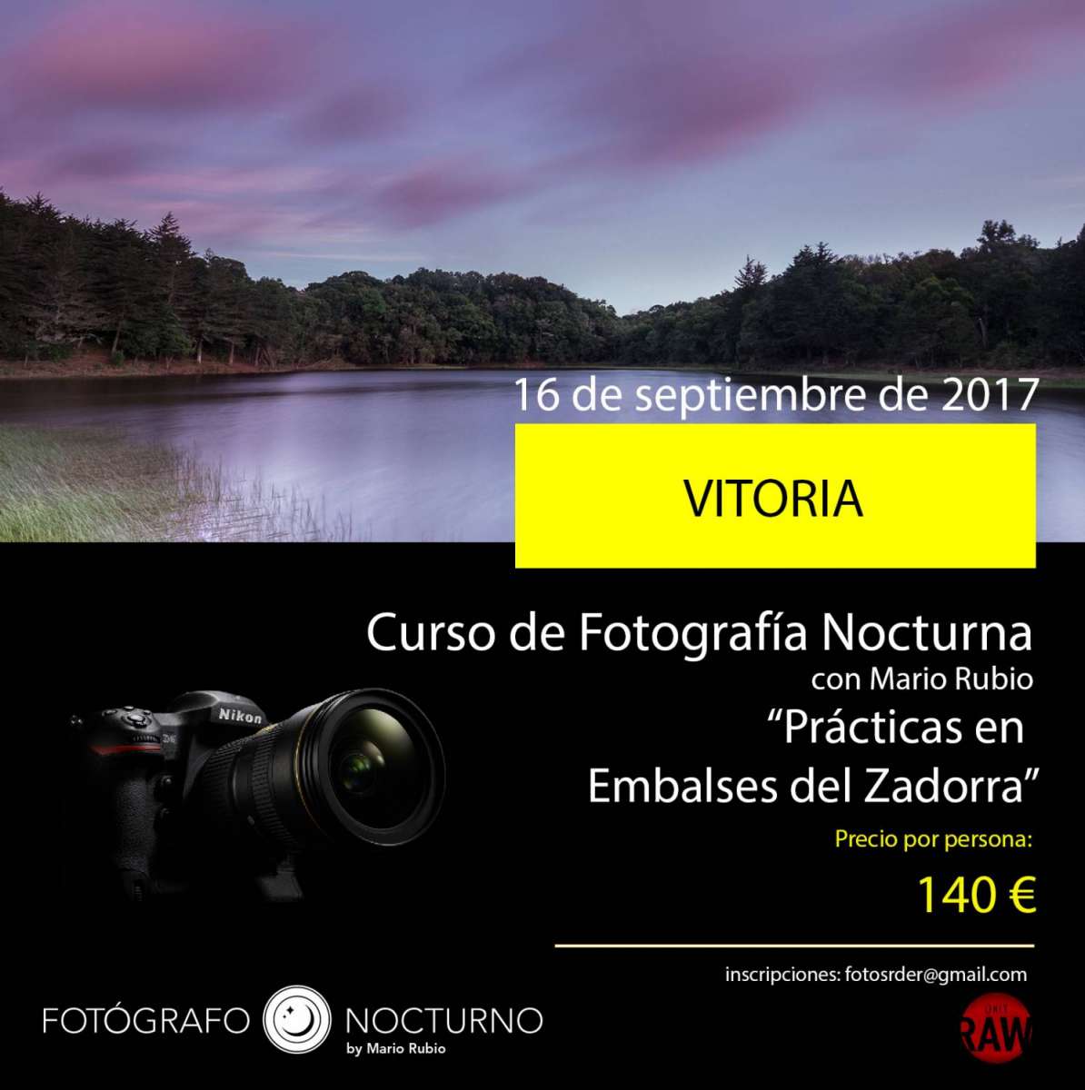 Curso en Vitoria el 16 de septiembre
