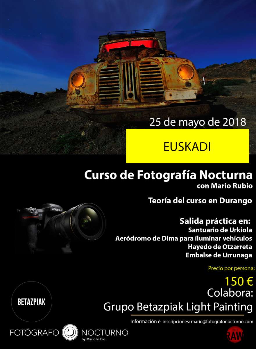 Curso en Euskadi, nueva convocatoria. 25 de mayo de 2018