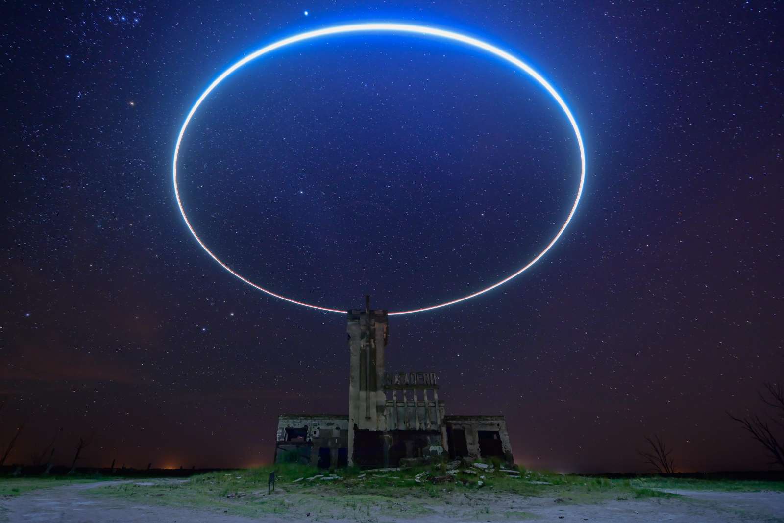 Fotografía aérea nocturna e iluminación con drones