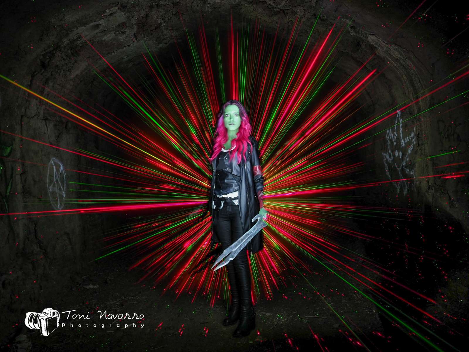 LightPainting en Barcelona por Loren Rovira